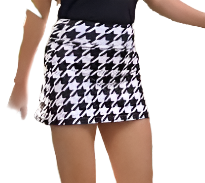 HOUNDSTOOTH SKIRT