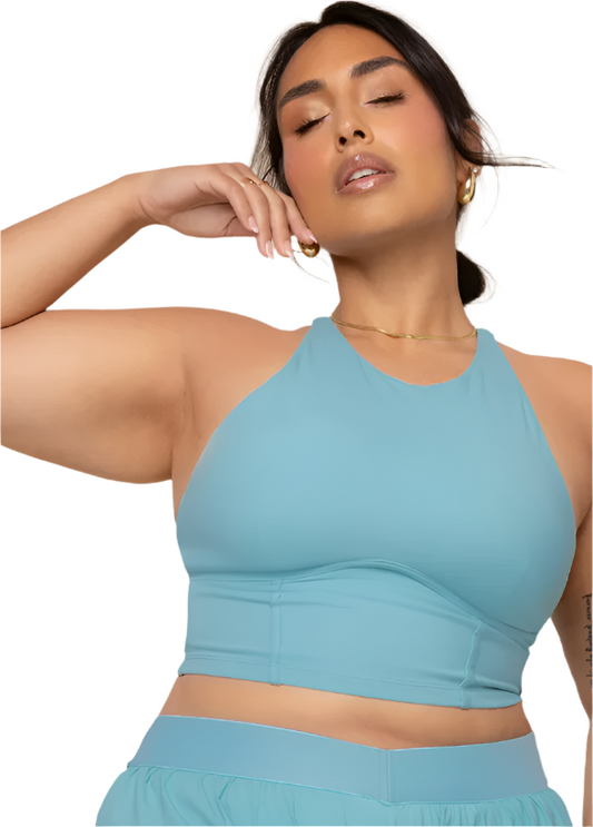 CLEO CORSET CROP BRALETTE OASIS