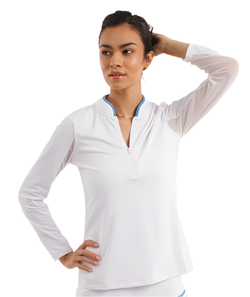 CAREY TOP - WHITE