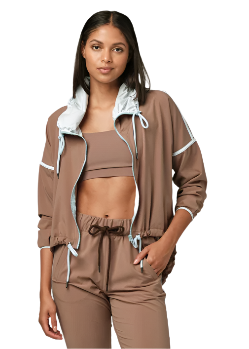 BORDERLINE JACKET - CHESTNUT