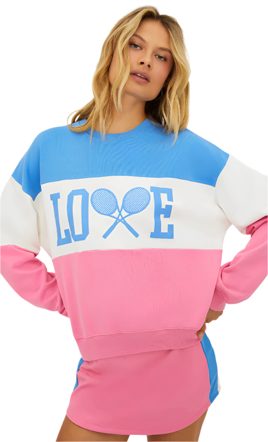DEVYN OVERSIZED SWEATSHIRT - COSMOS