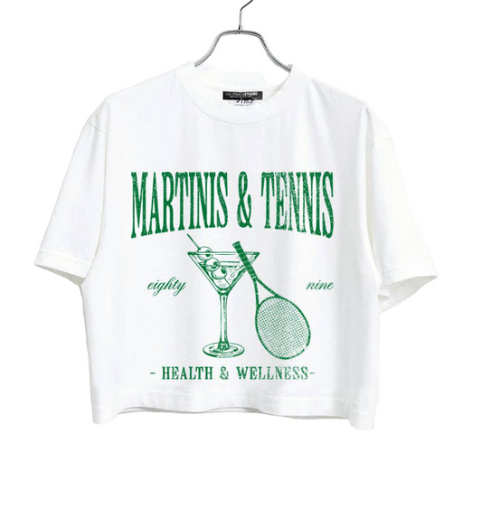 TINIS & TENNIS CROP 2.0 - WHITE