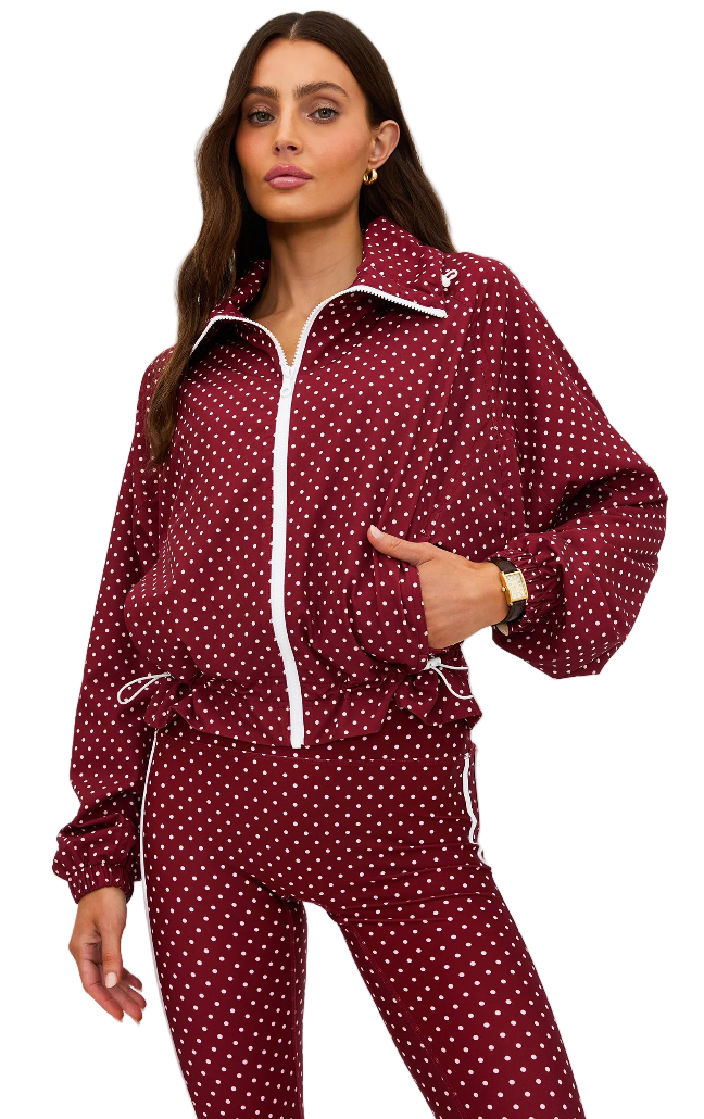 CASEN JACKET - CRIMSON DOT