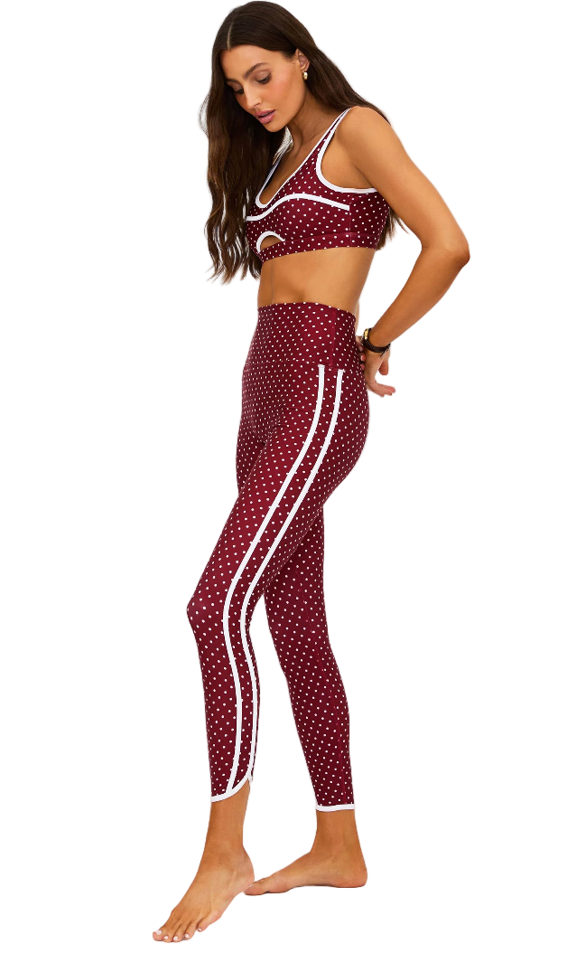 RELLA LEGGING - CRIMSON DOT