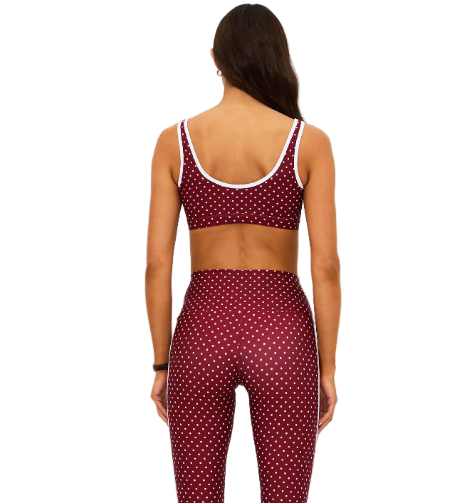 MOXIE BRA - CRIMSON DOT