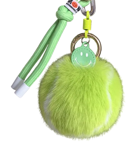 LUXE POM TENNIS CHARM