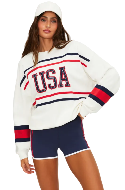 DEVYN SWEATSHIRT -USA FIREWORK