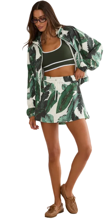 CLYDE SKIRT - PALMS