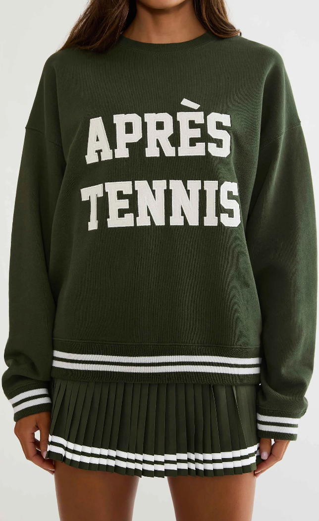 DEVYN SWEATSHIRT - RALLY GREEN