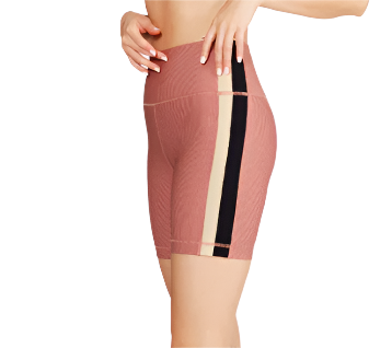DREW BIKE SHORT - DUSTY PINK