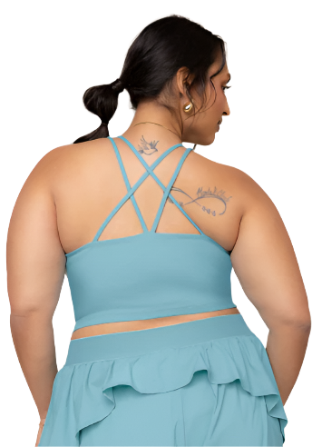 CLEO CORSET CROP BRALETTE OASIS