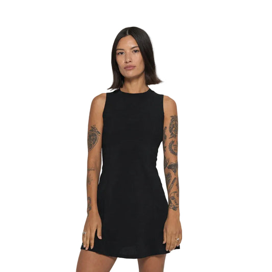 AIRLIFT COURTSIDE DRESS - BLACK