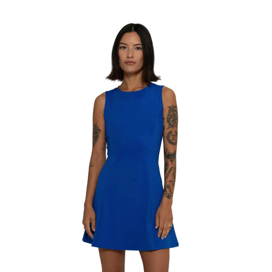 COURTSIDE DRESS - COBALT