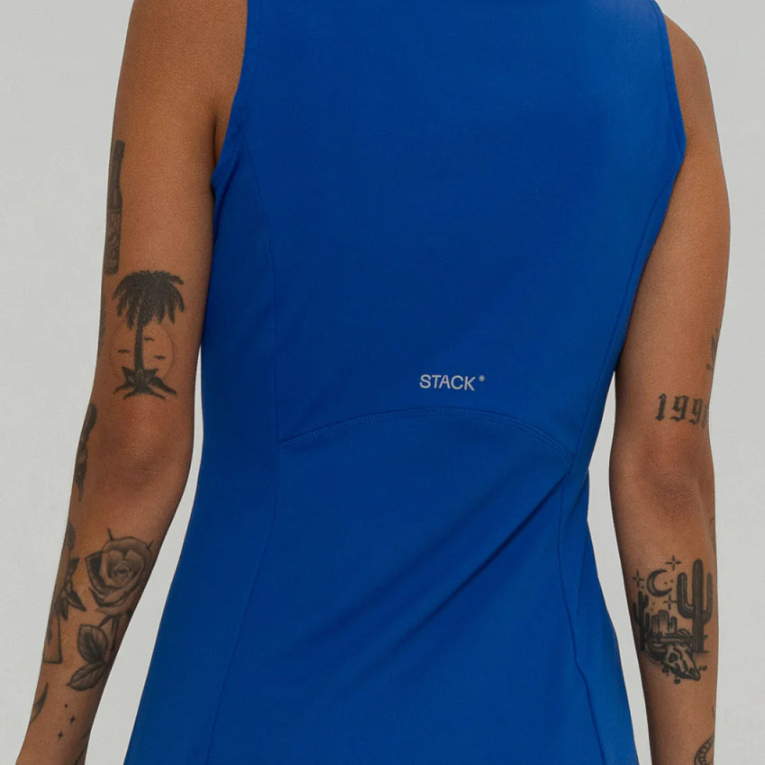 COURTSIDE DRESS - COBALT