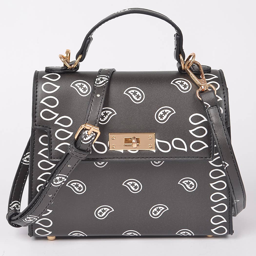 BANDANA PRINT CROSS BODY