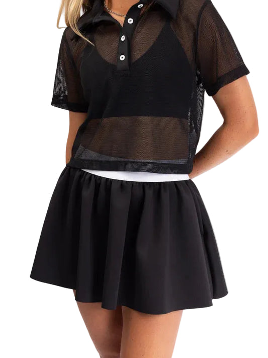 EASE POLO - BLACK