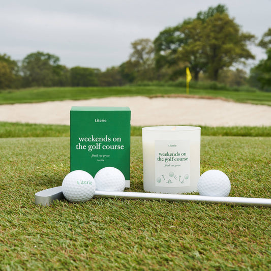 WEEKENDS ON THE GOLF COURSE CANDLE