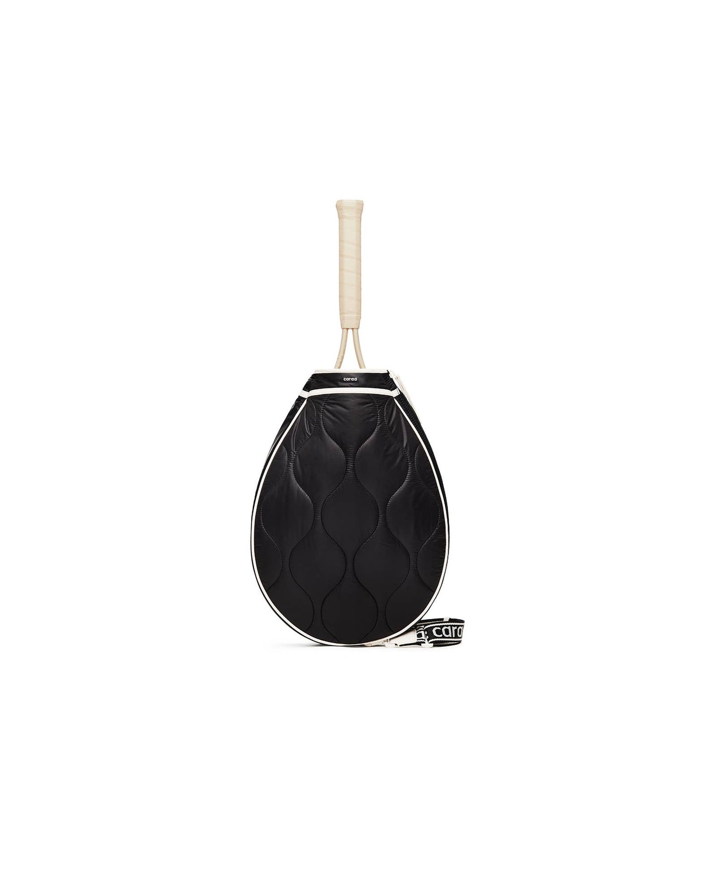TENNIS QUILTED SLING - BLACK