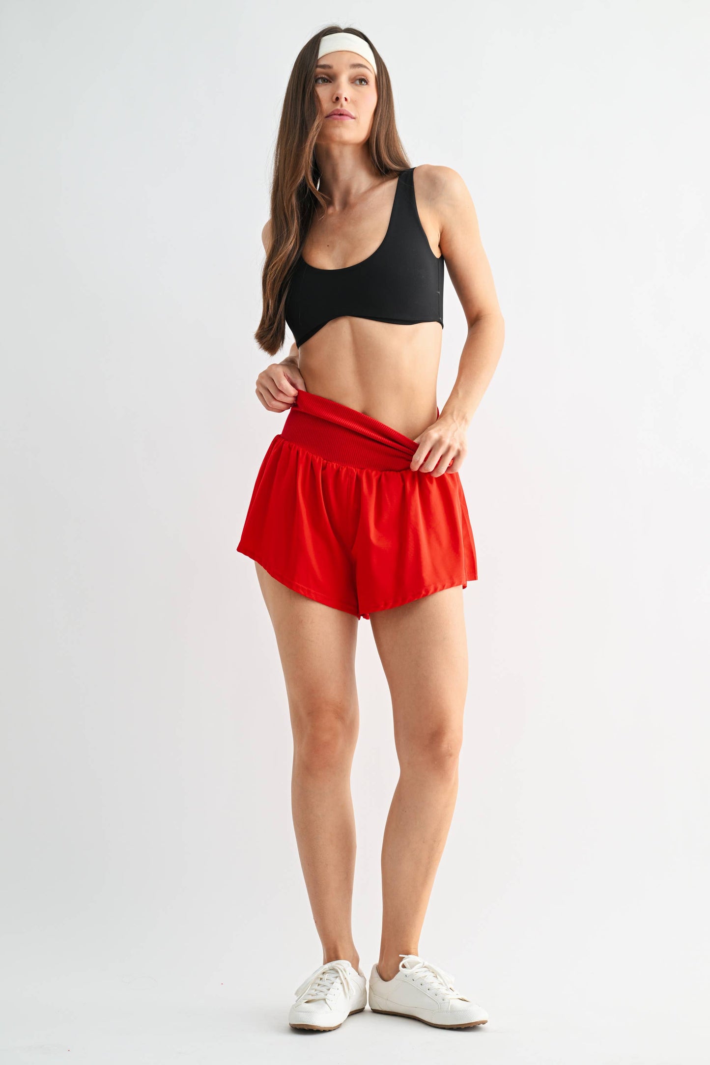 BREEZEMOVE COMPRESSION SHORTS - BRICK