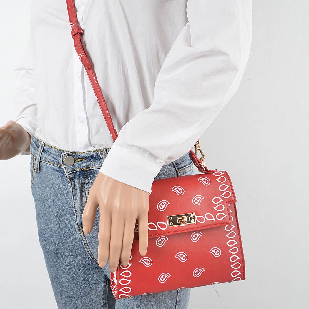 BANDANA PRINT CROSS BODY