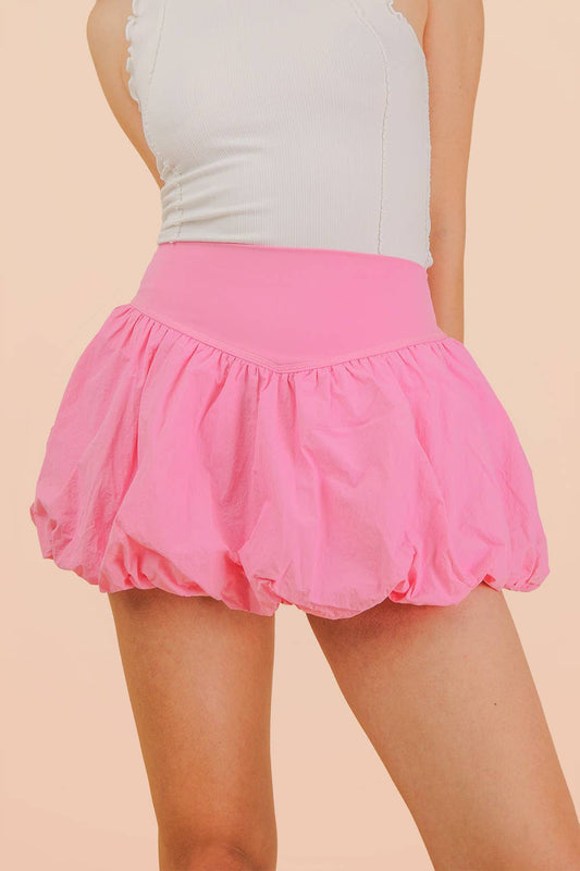 BUBBLE SKORT - BUBBLEGUM
