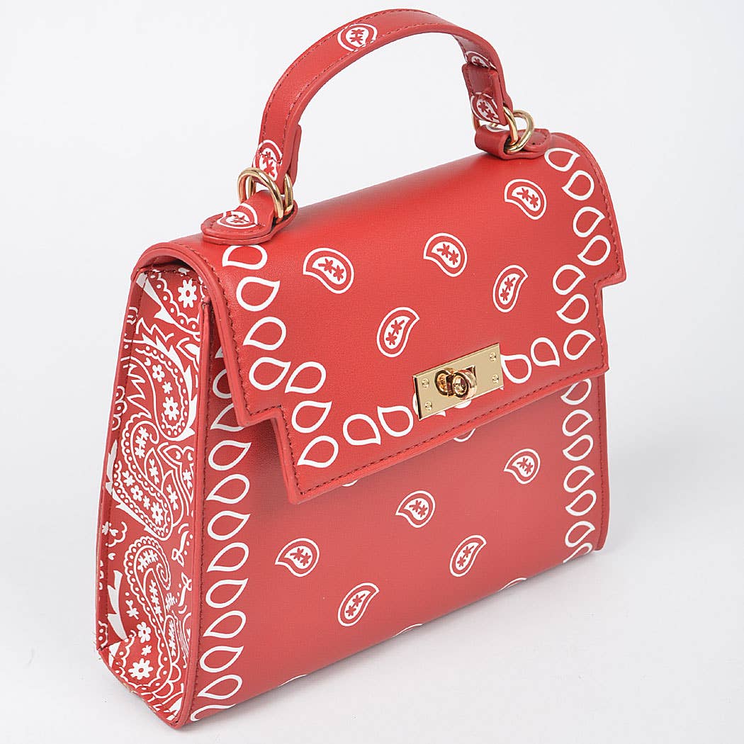 BANDANA PRINT CROSS BODY