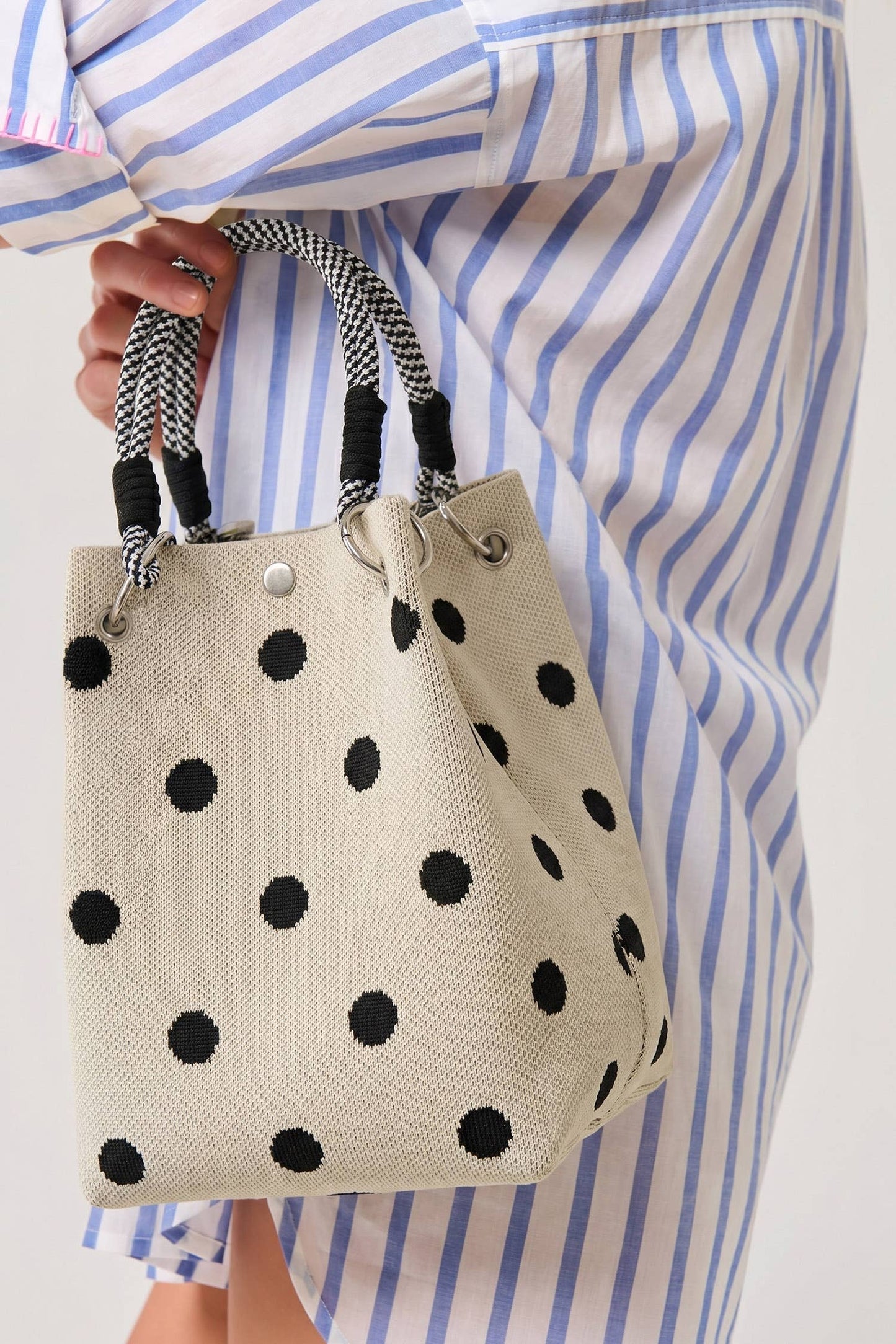 ROPE MINI TOTE - DOTS